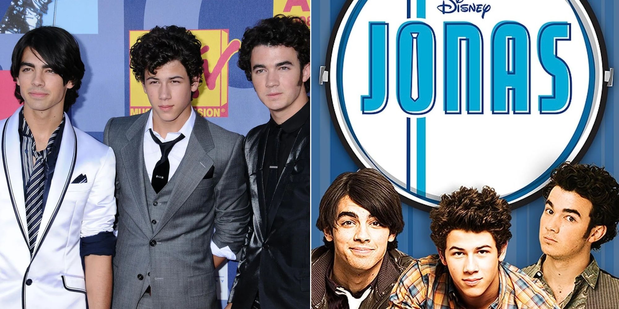 The Jonas Brothers At The MTV Awards And Promo For Jonas