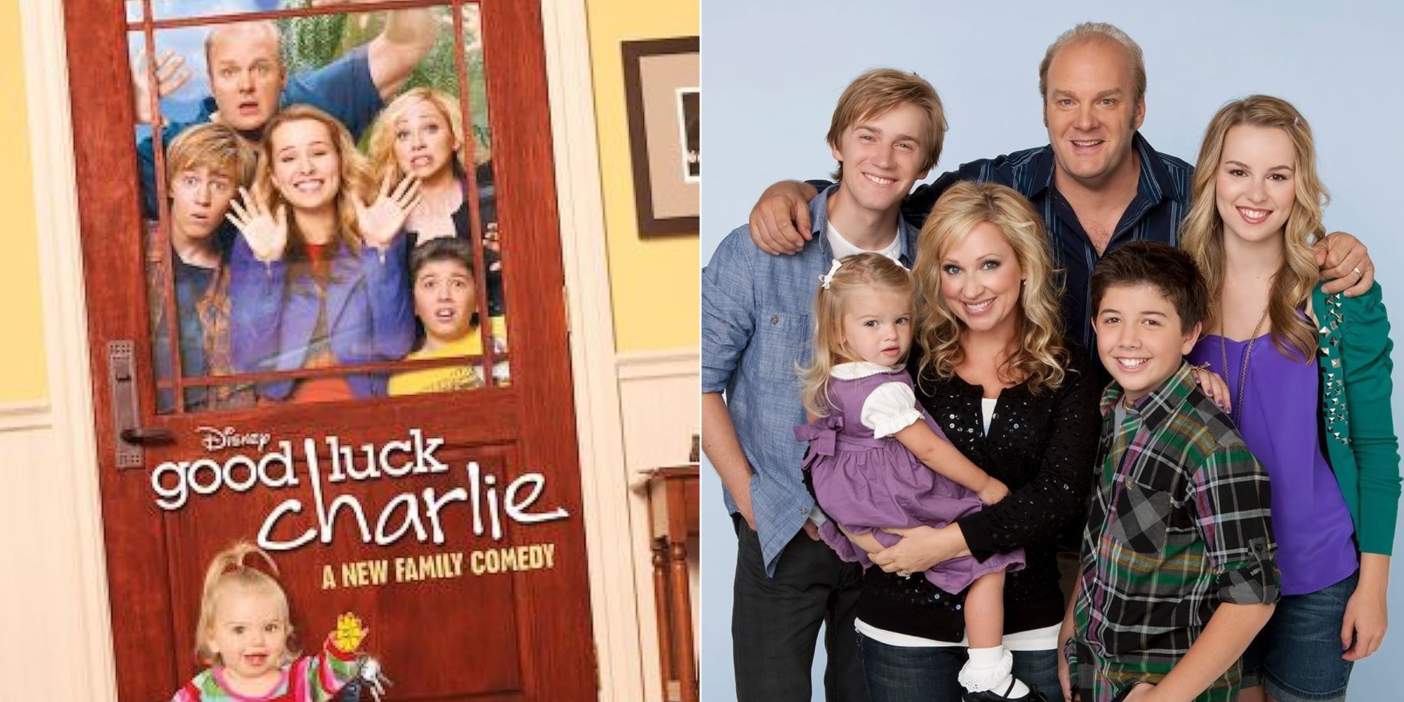 The Promo Image And Cast Of Good Luck Charlie