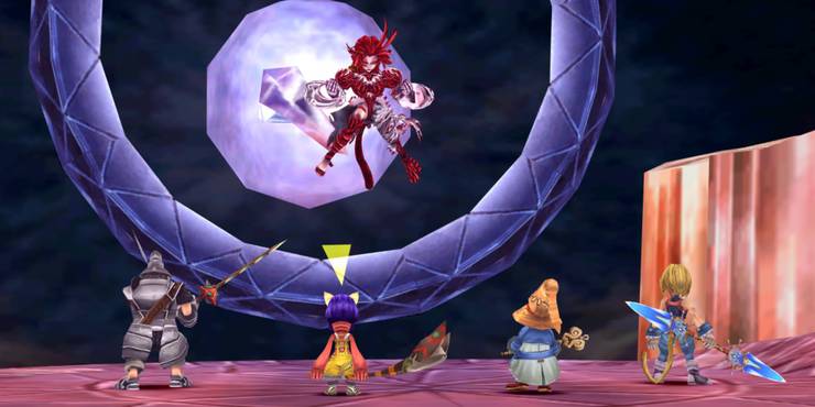 Trance Kuja prepares to cast Ultima