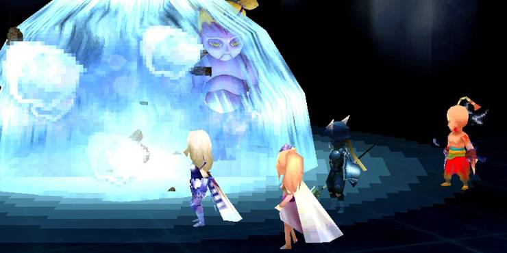 Calcabrina meeting their end via Ultima