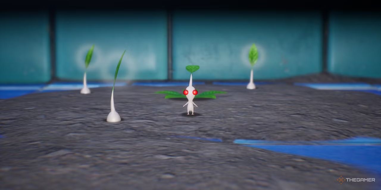 White Pikmin from Pikmin 4