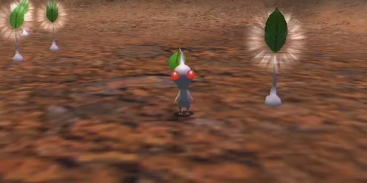 White Pikmin in Pikmin 2
