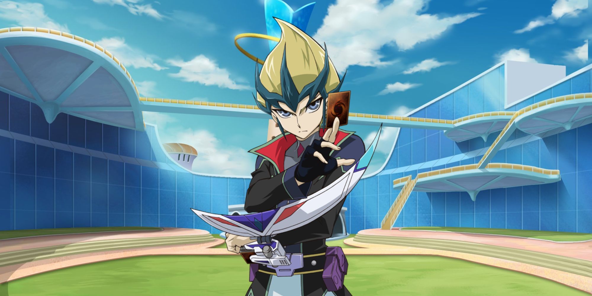 Yu-Gi-Oh! Zexal: Kite Tenjo against the ZEXAL School Background