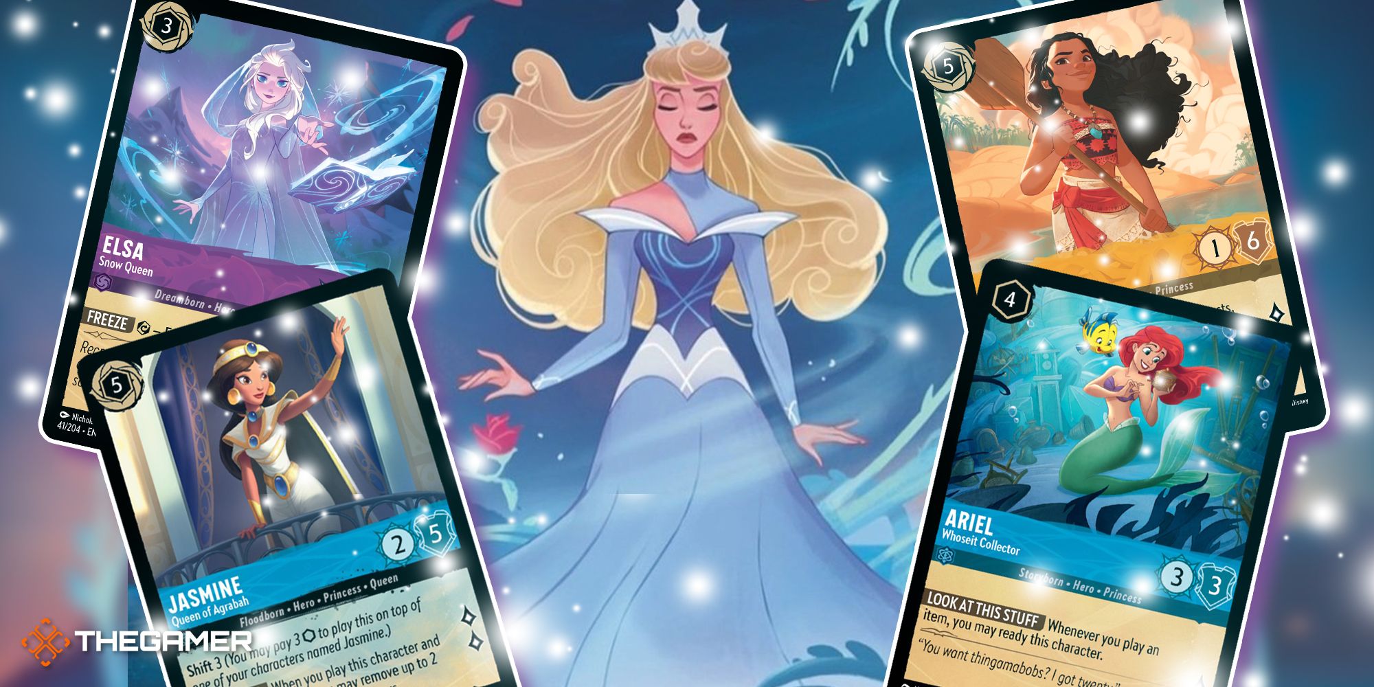 New Lorcana Cards Inspired by 'Beauty and the Beast,' 'Frozen,' and More  Revealed - WDW News Today