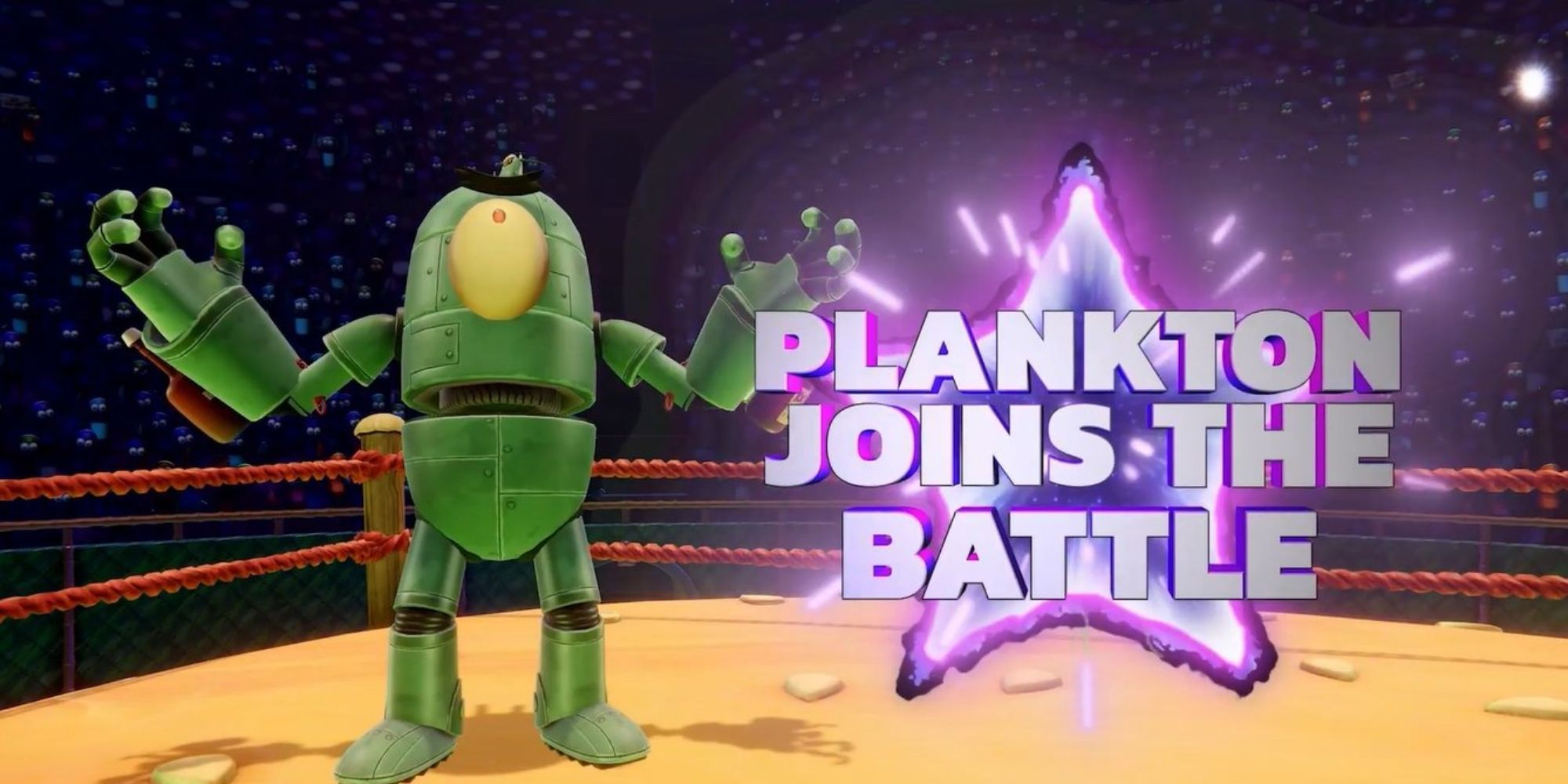 Plankton in Nickelodeon All-Star Brawl 2.