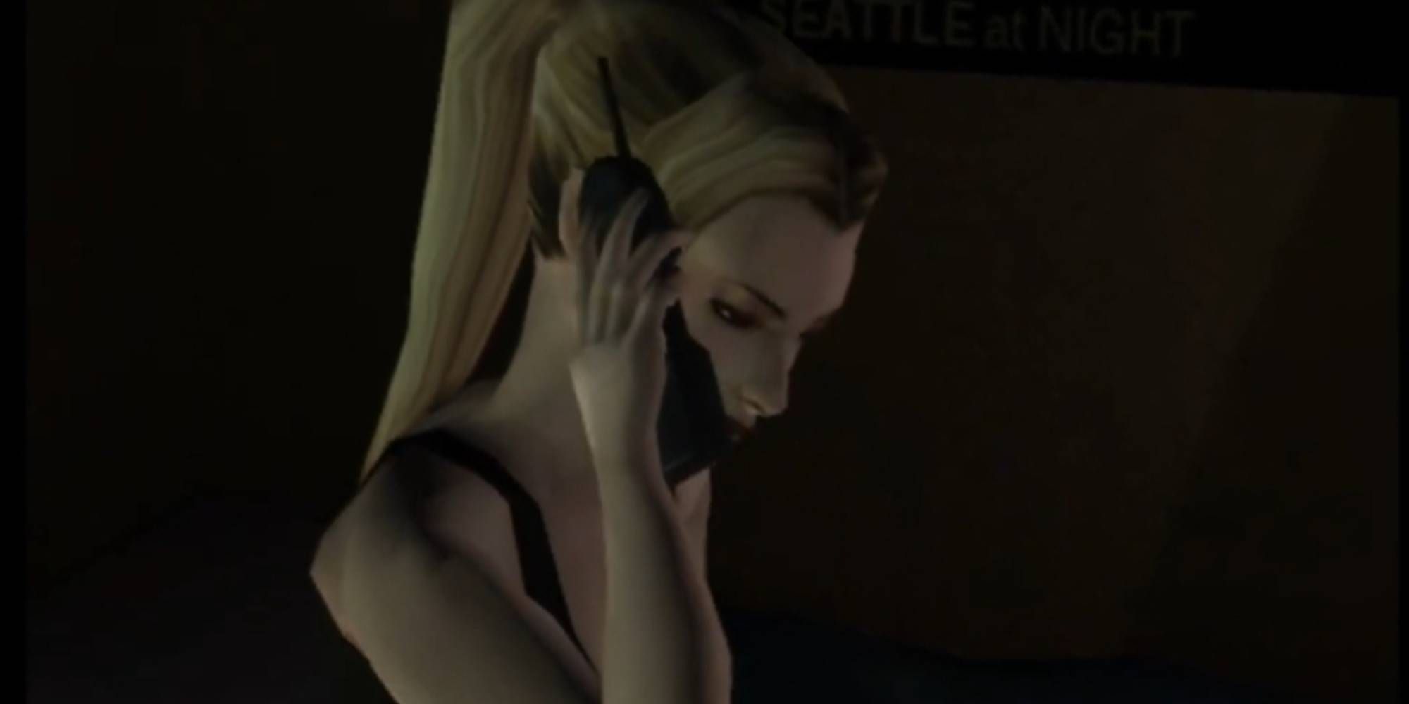 Alexandra Talking on the Phone in Eternal Darkness Sanity's Requiem