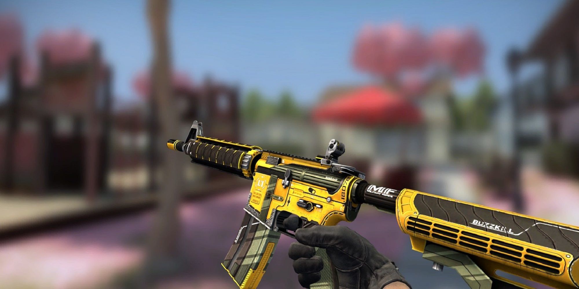An image of M4A4 Buzzkill in CSGO