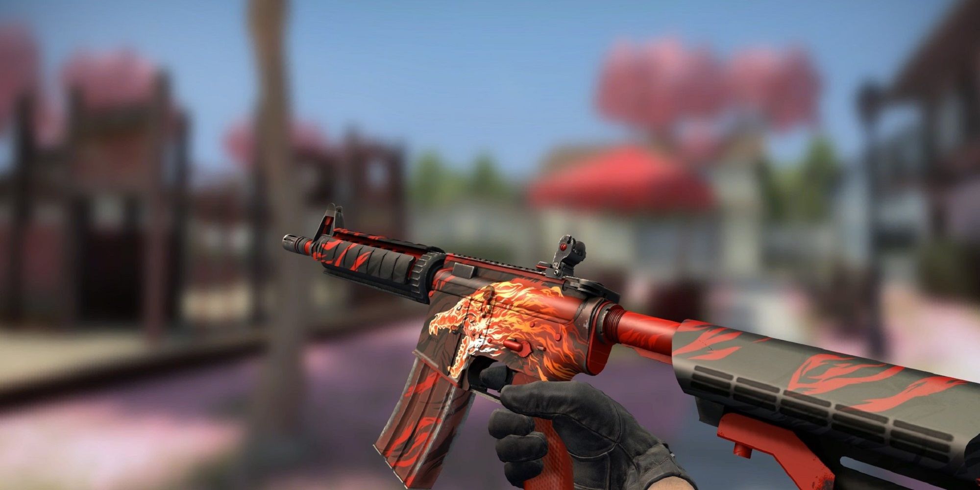 An image of M4A4 Howl in CSGO