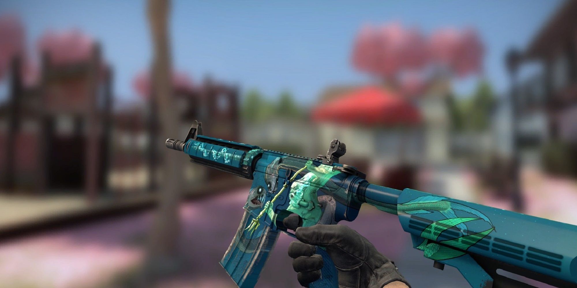 An image of M4A4 Poseidon in CSGO