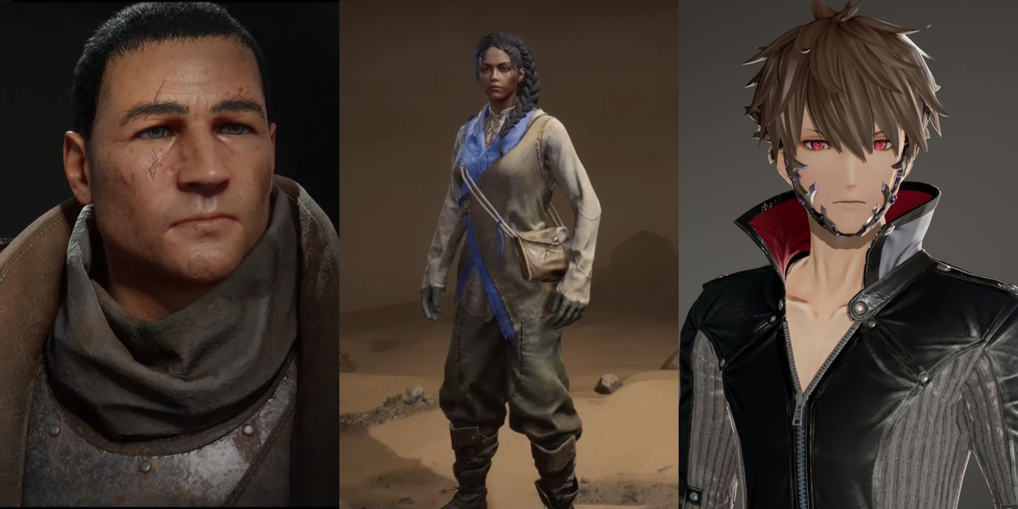 Created characters from Remnant 2, Atlas Fallen, and Code Vein