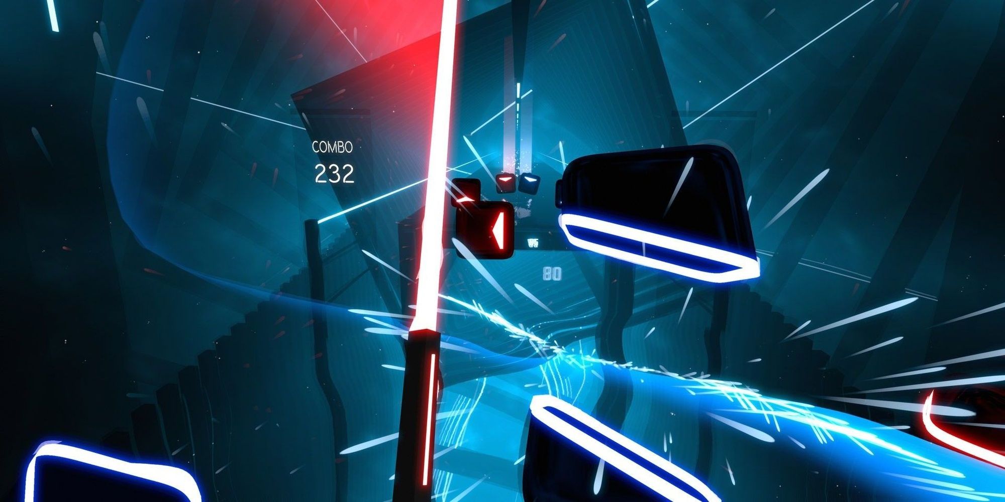 Beat Saber: Using The Sabres To Slice Through Rhythm Shapes