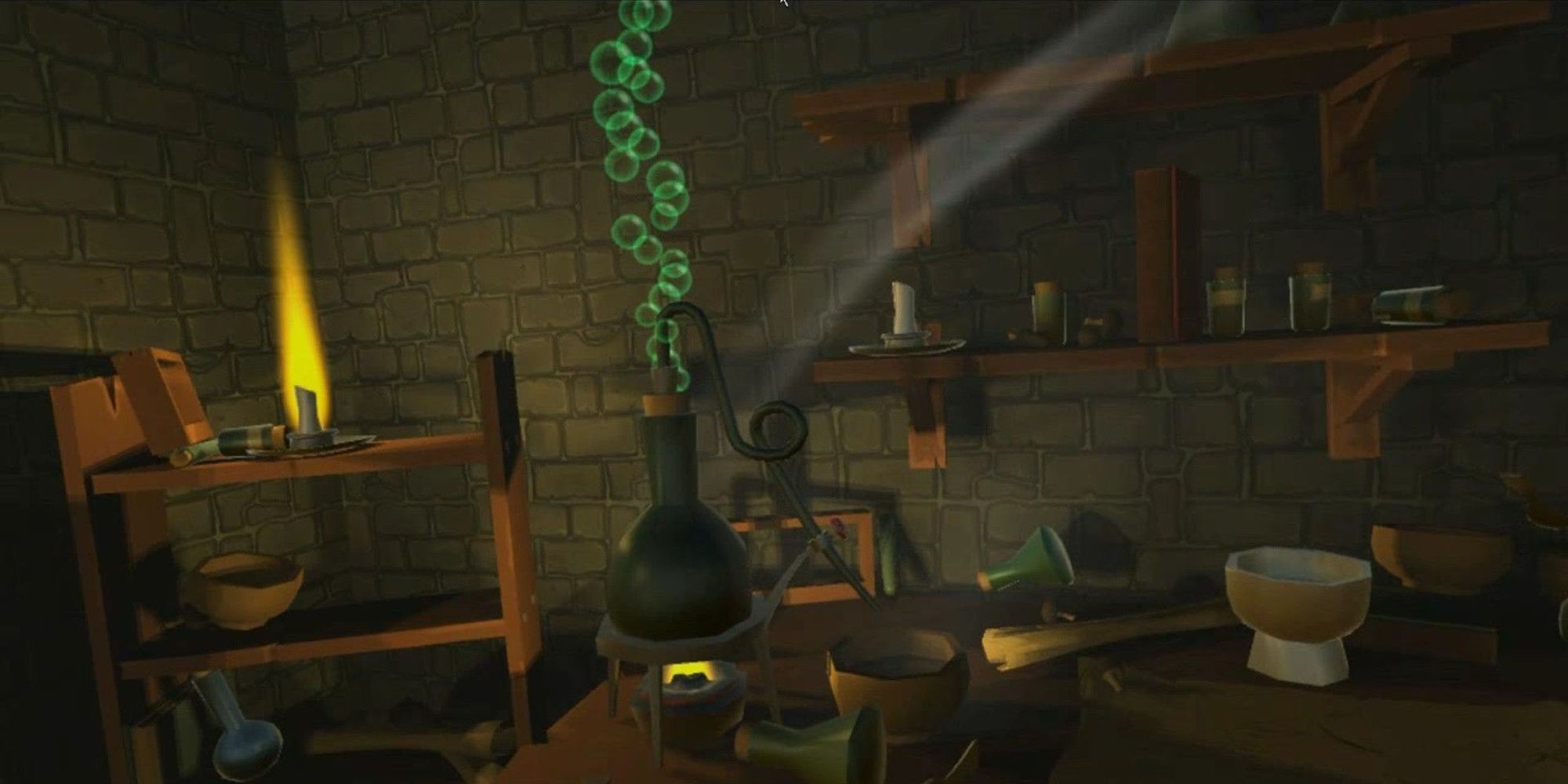 Hide And Spook: Potions Bubbling In A Spooky Laboratory