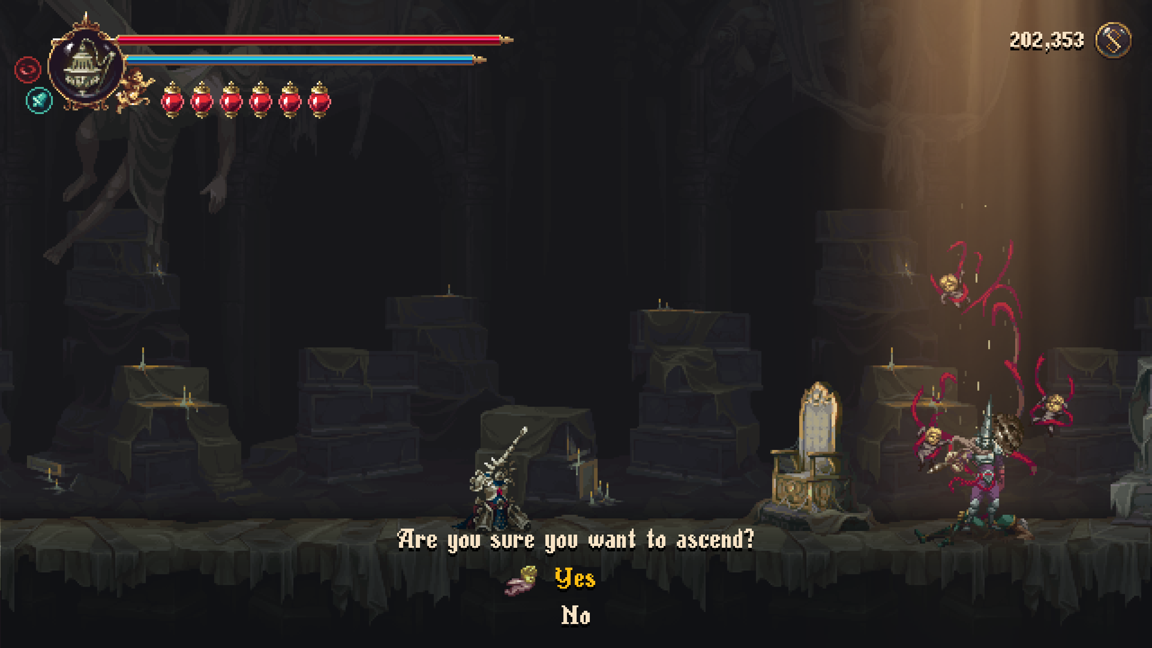 How To Unlock Every Ending In Blasphemous 2