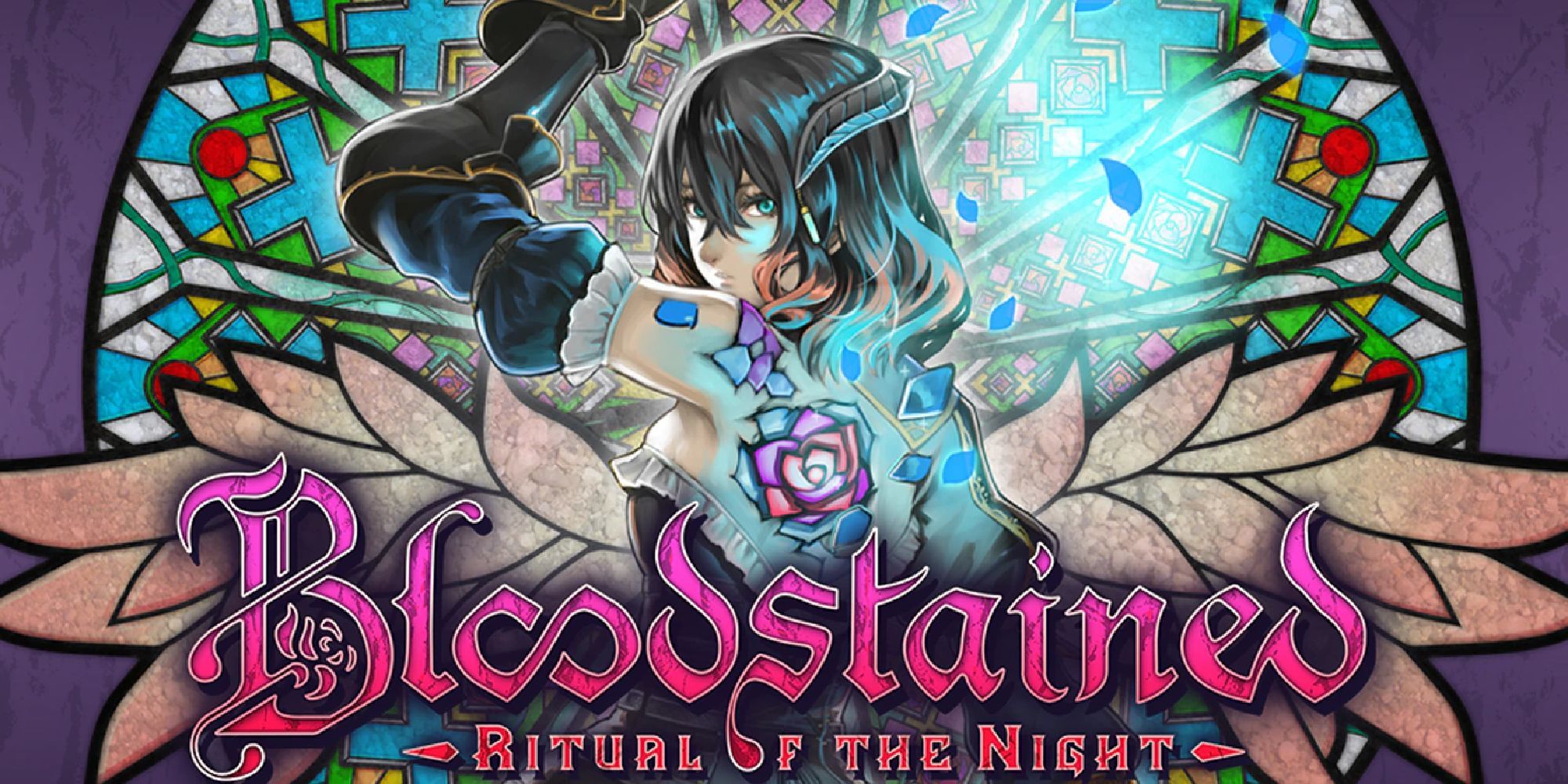 Bloodstained Ritual Of The Night - Miriam Posing In Front Of A Stained Glass Window
