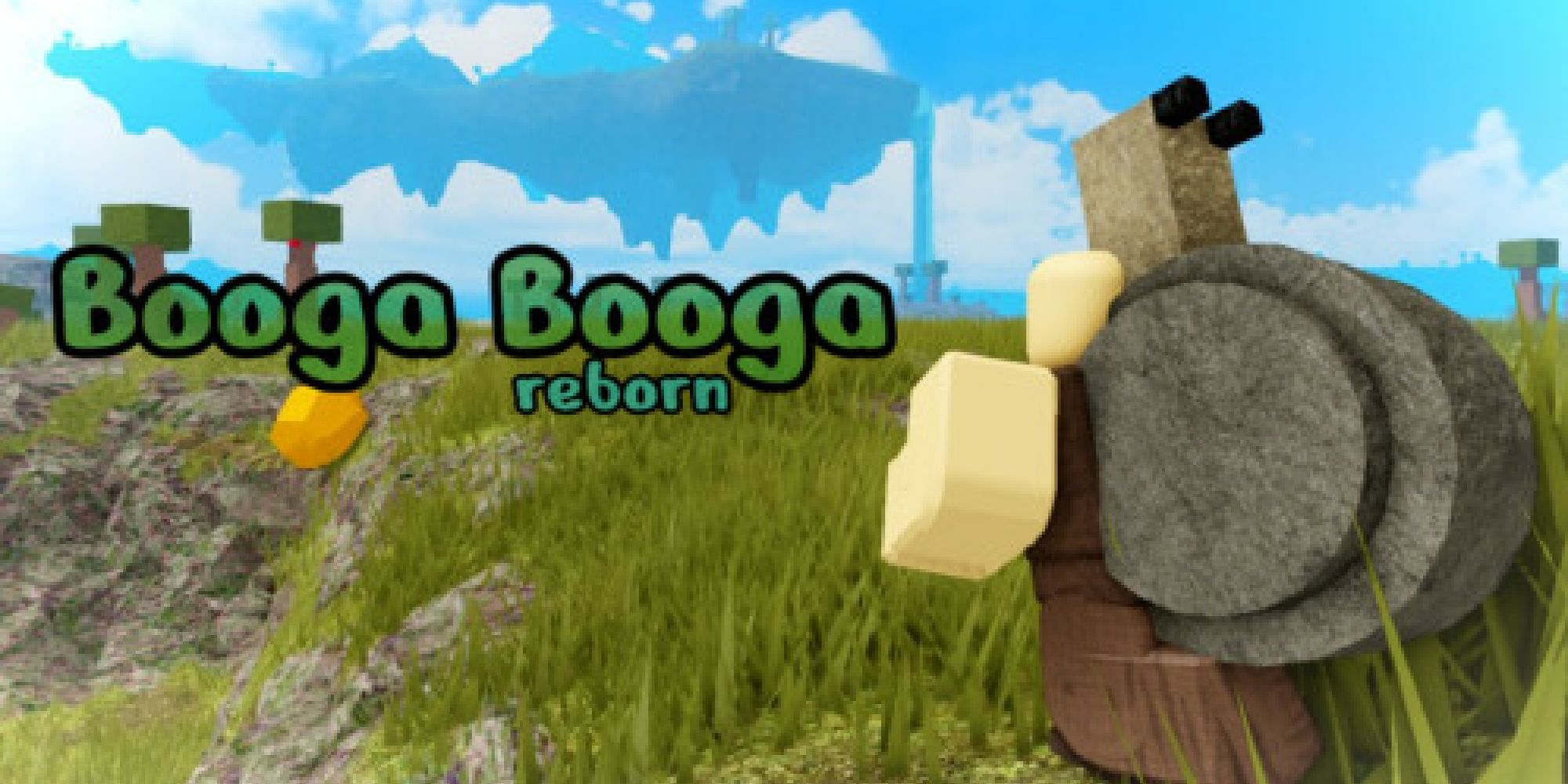 Booga Booga roblox game promotional image