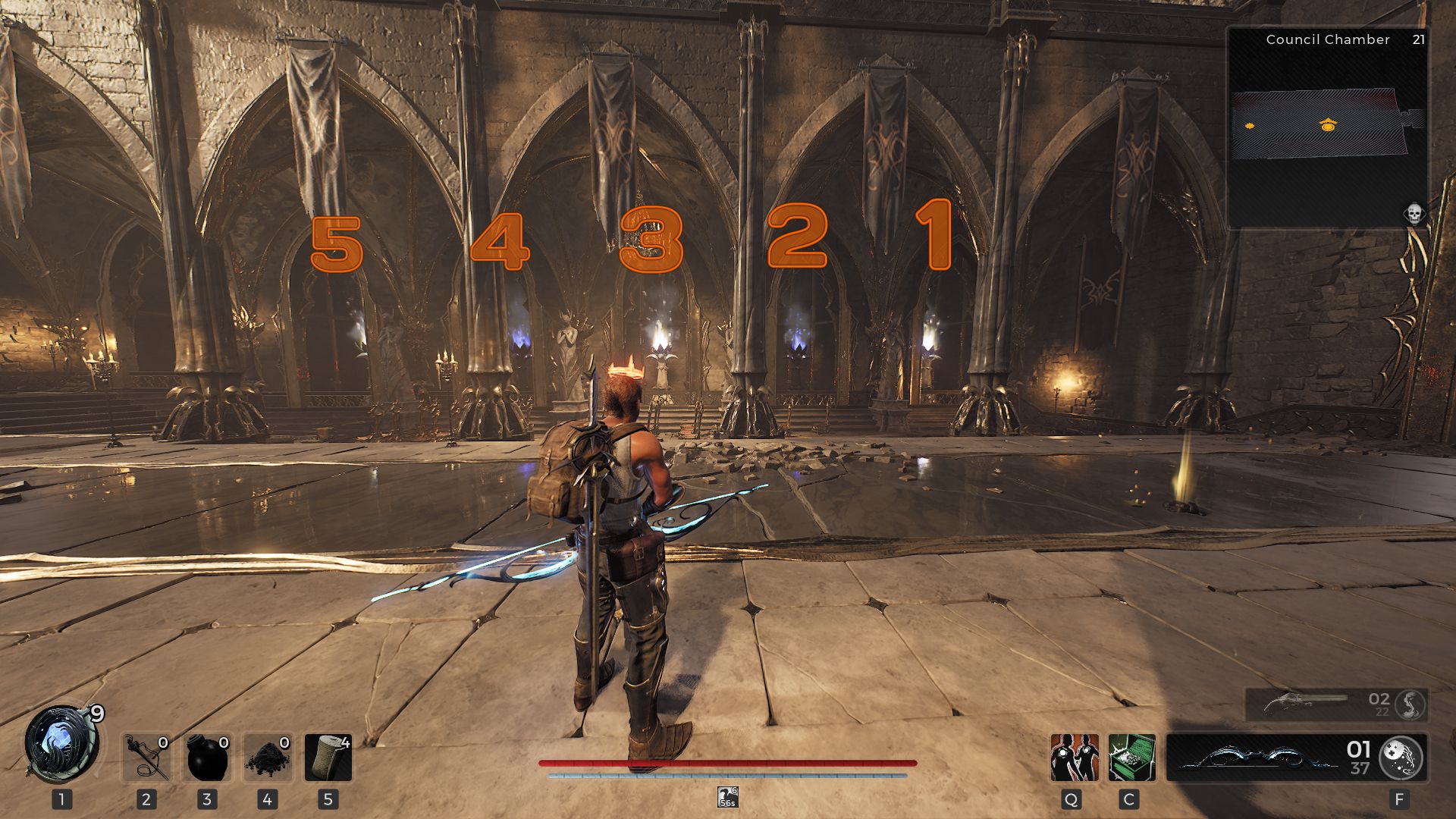 How To Solve The Great Hall Brazier Puzzle In Remnant 2