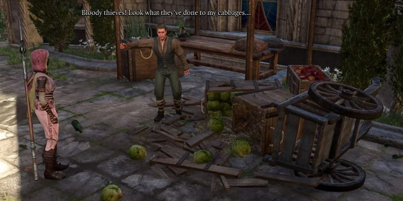 Cabbage Salesman Easter Egg Image