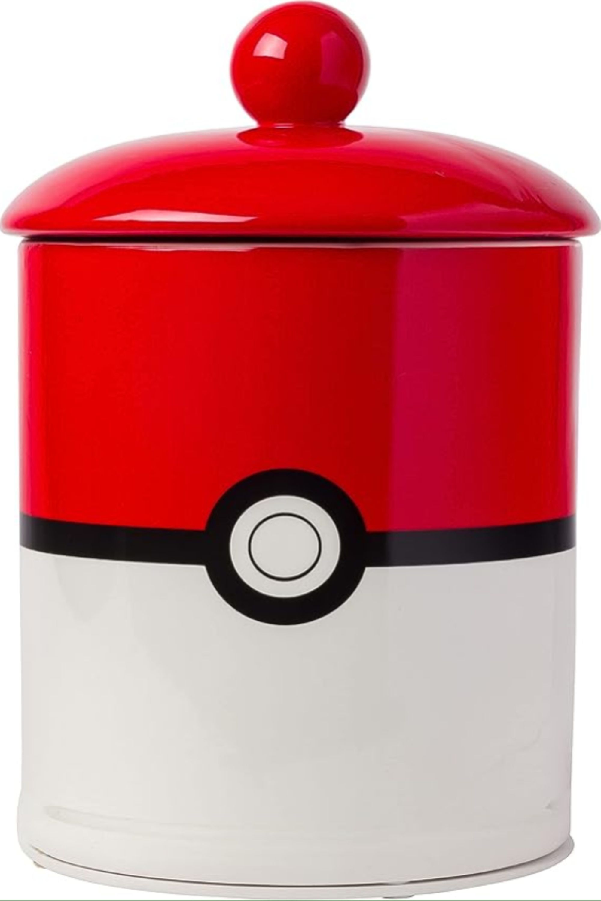 Pokemon monster ball cookie jar