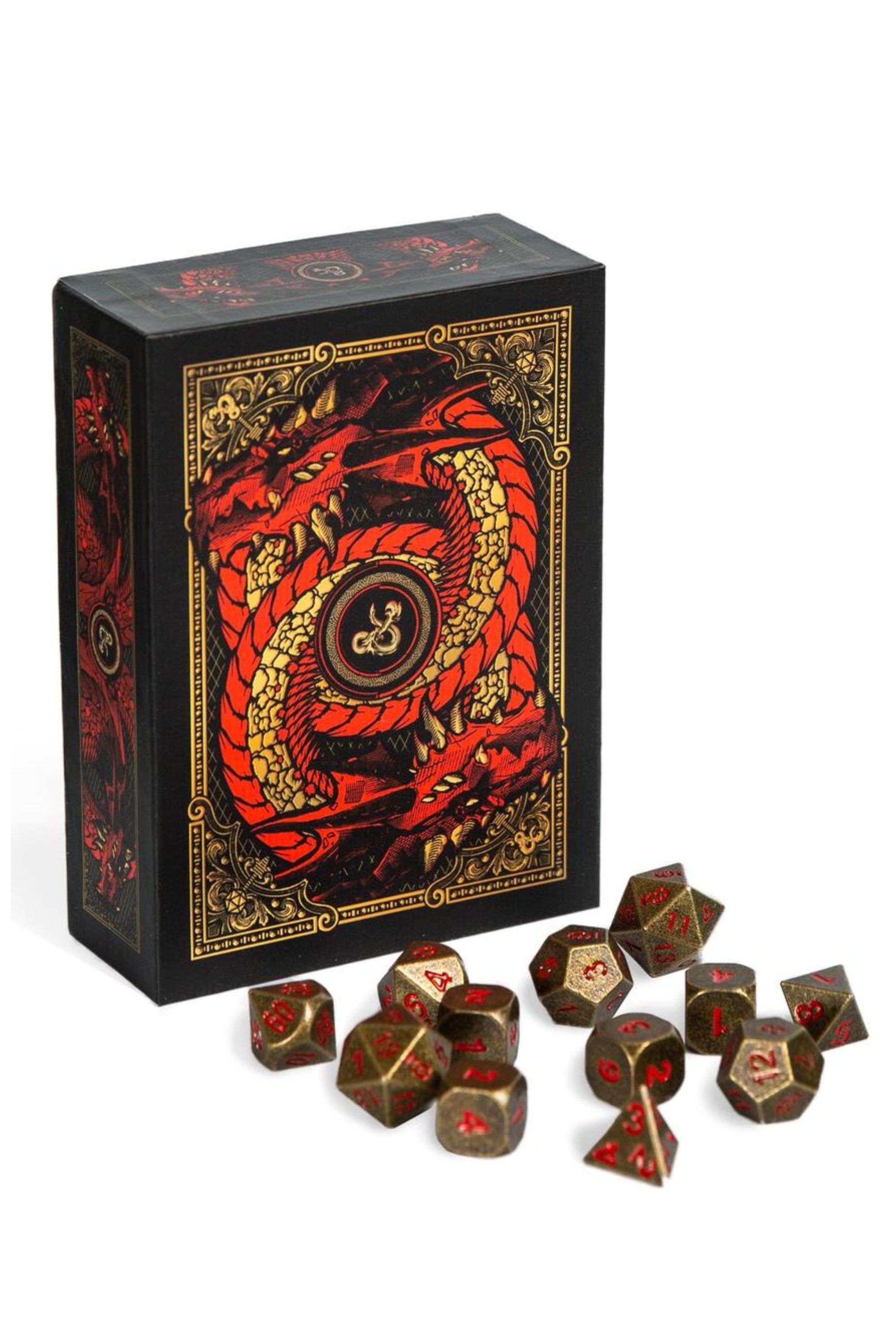 Geeknet Dungeons and Dragons Dice and Tray GameStop Exclusive