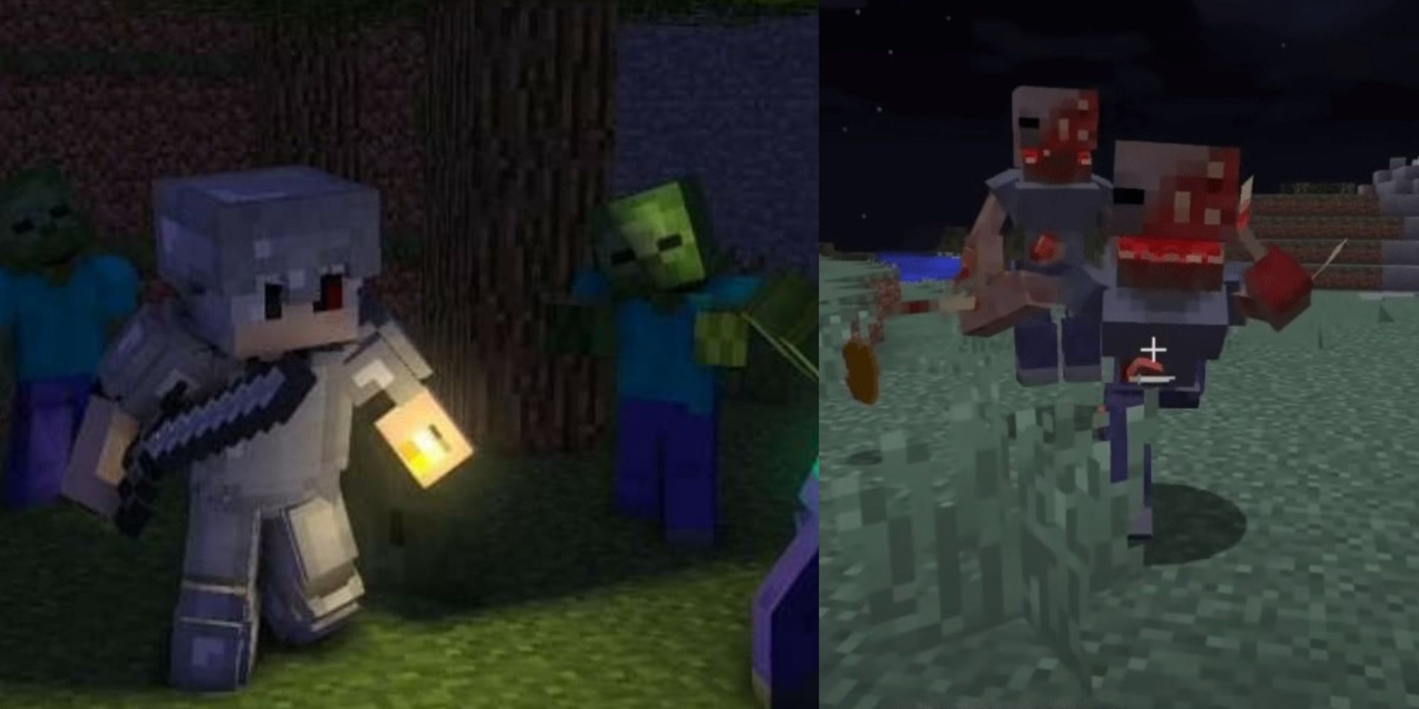 I found a Minecraft mod that allows you play with friends in your