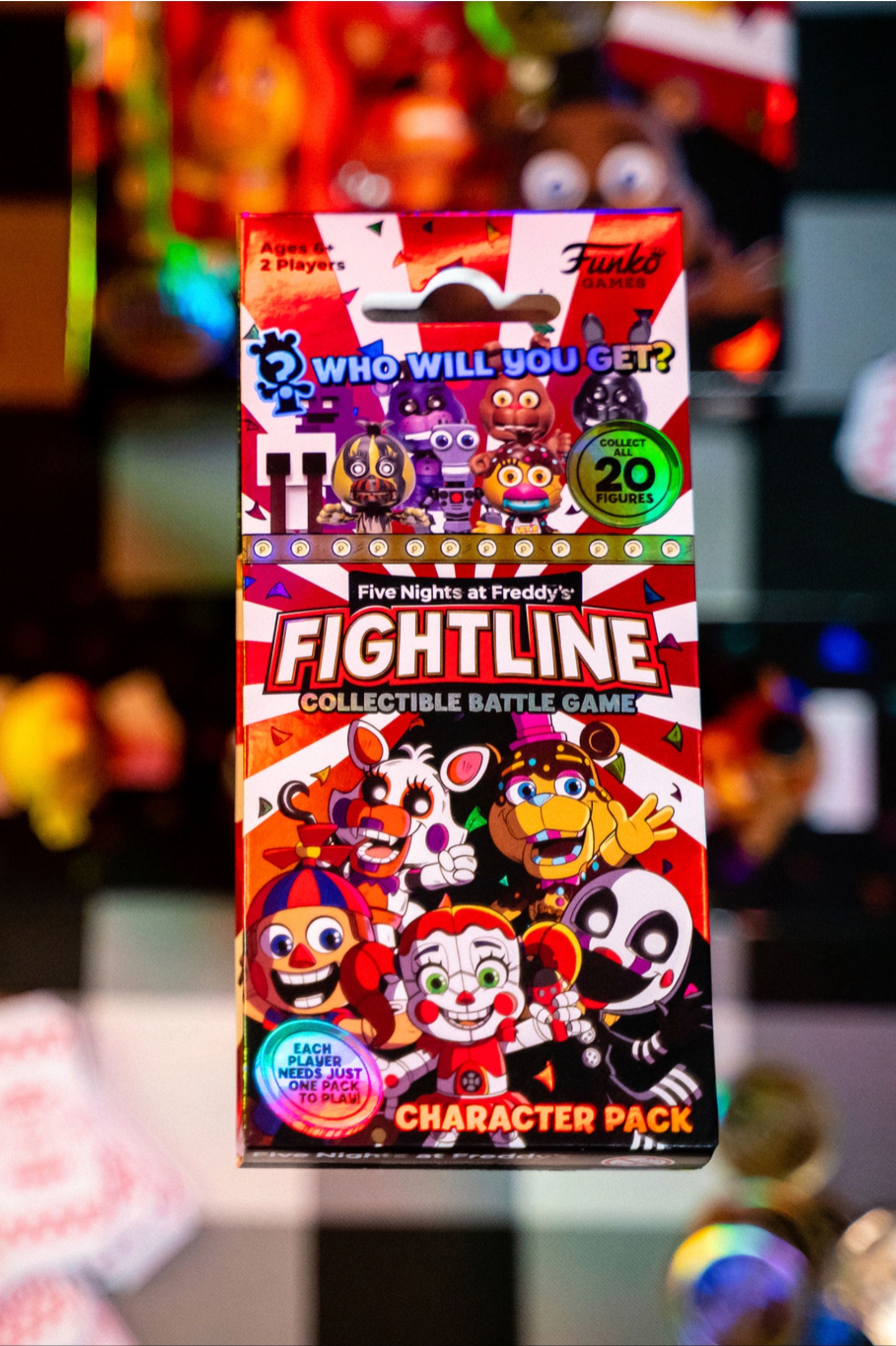 Funko Reveals Five Nights At Freddys Collectible Tabletop Game Fightline 4212