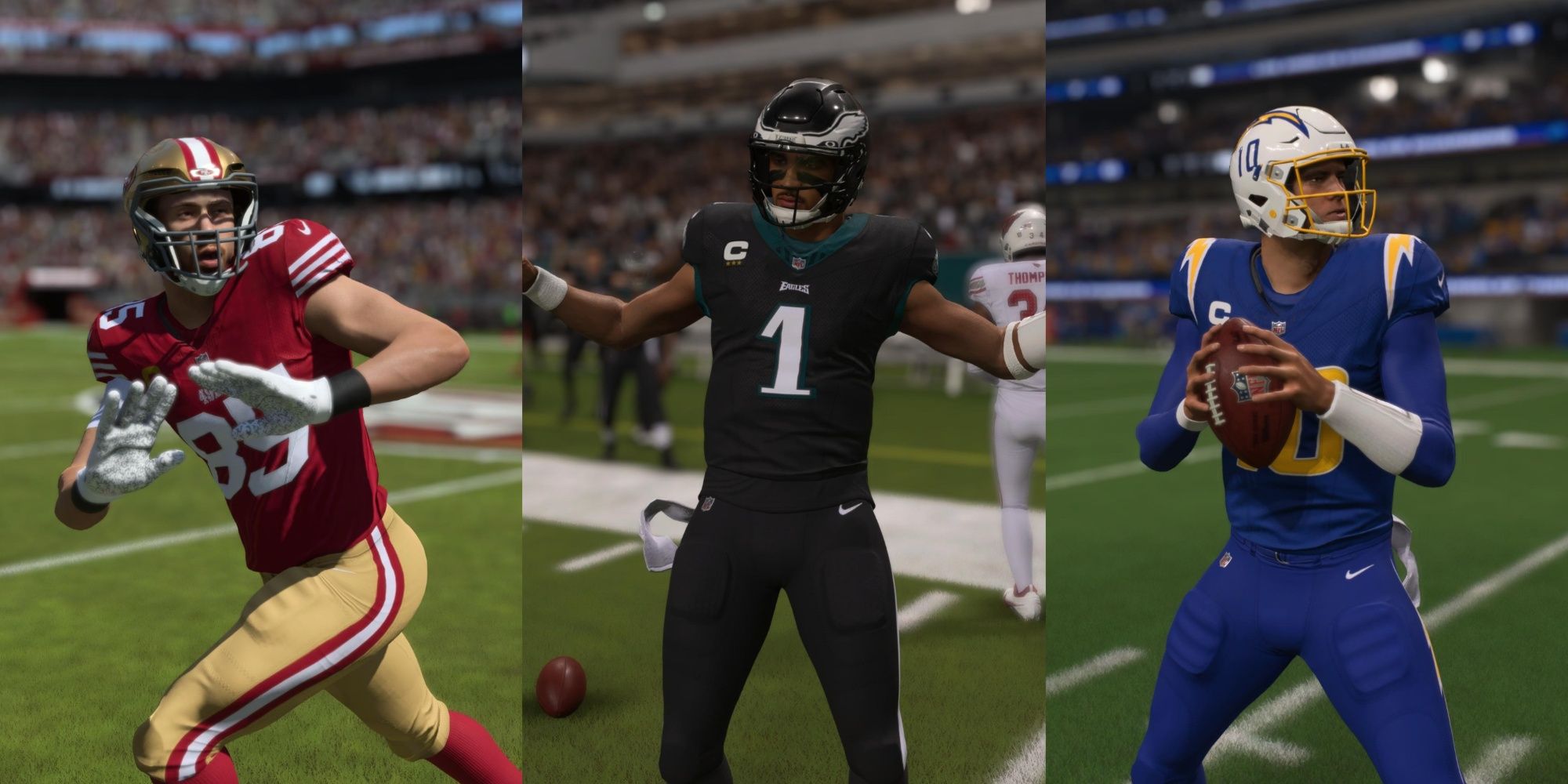 Los Angeles Chargers Madden 24 Roster