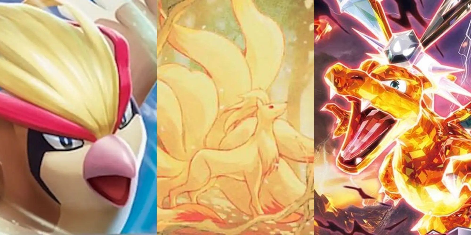 Pokemon TCG: Obsidian Flames - Pidgeot, Ninetales and Charizard