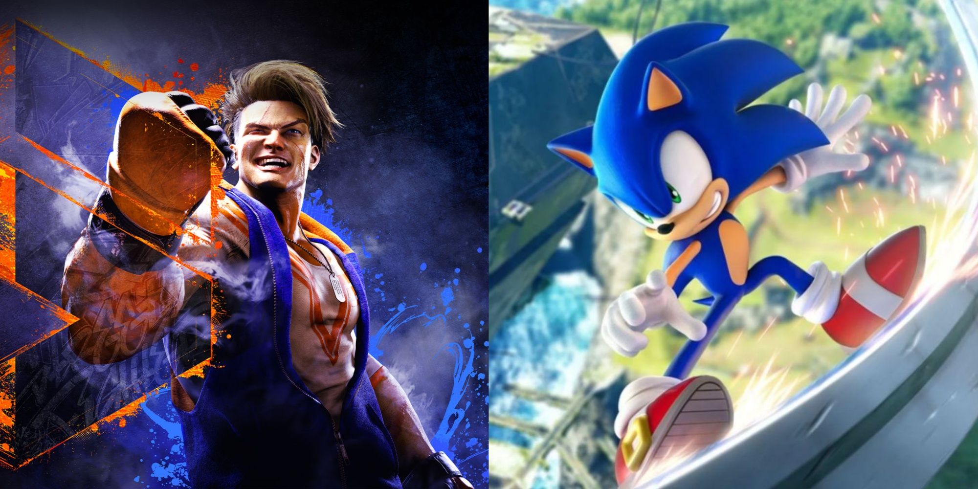 street fighter 6 and sonic frontiers