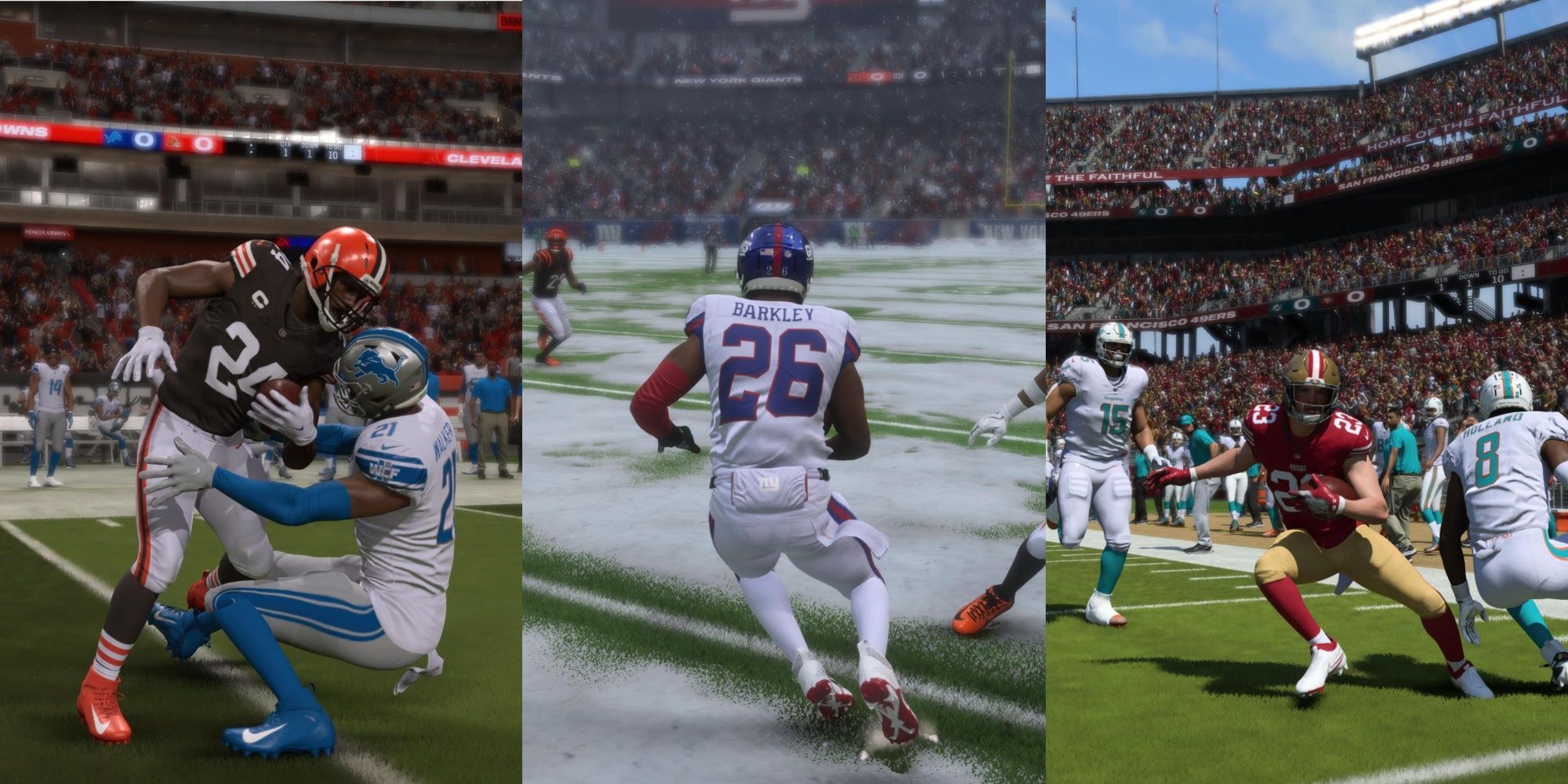 Madden NFL 24 on X: Good luck catching them ⛽ Fastest RBs in