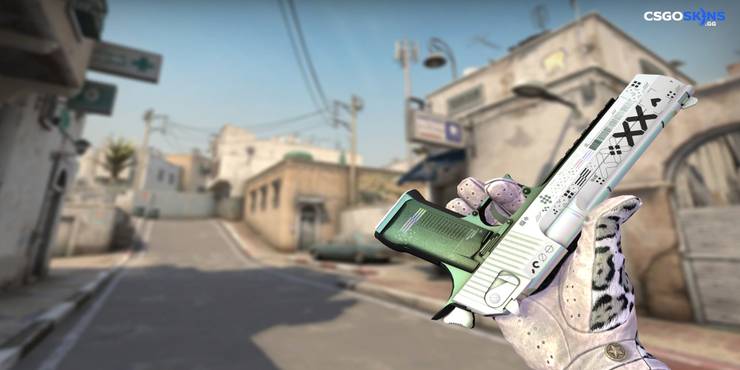 player inspecting Deagle Printstream