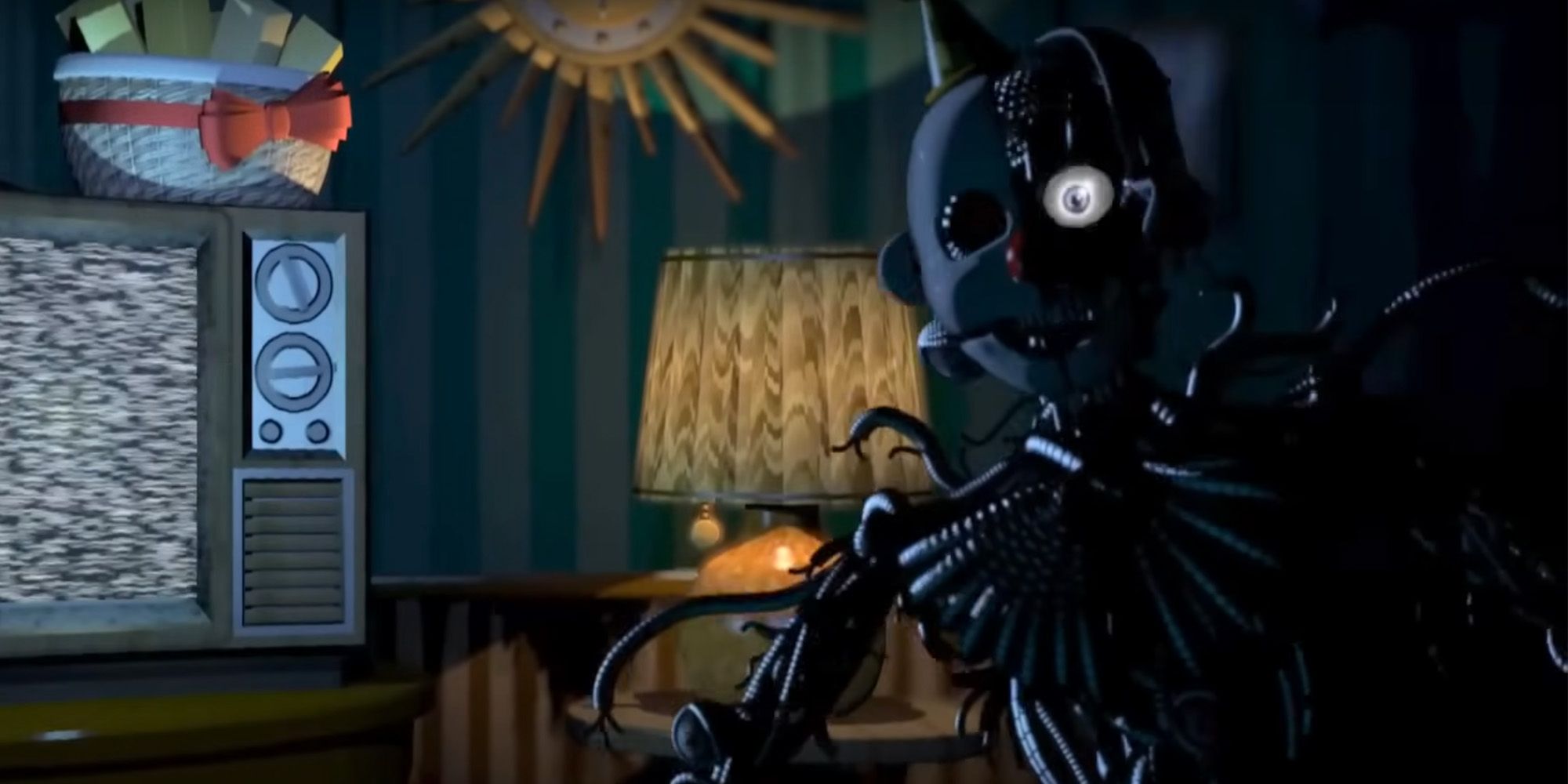 Five Night's At Freddy's Sister Location - Ennard Crawling Into The Living Room