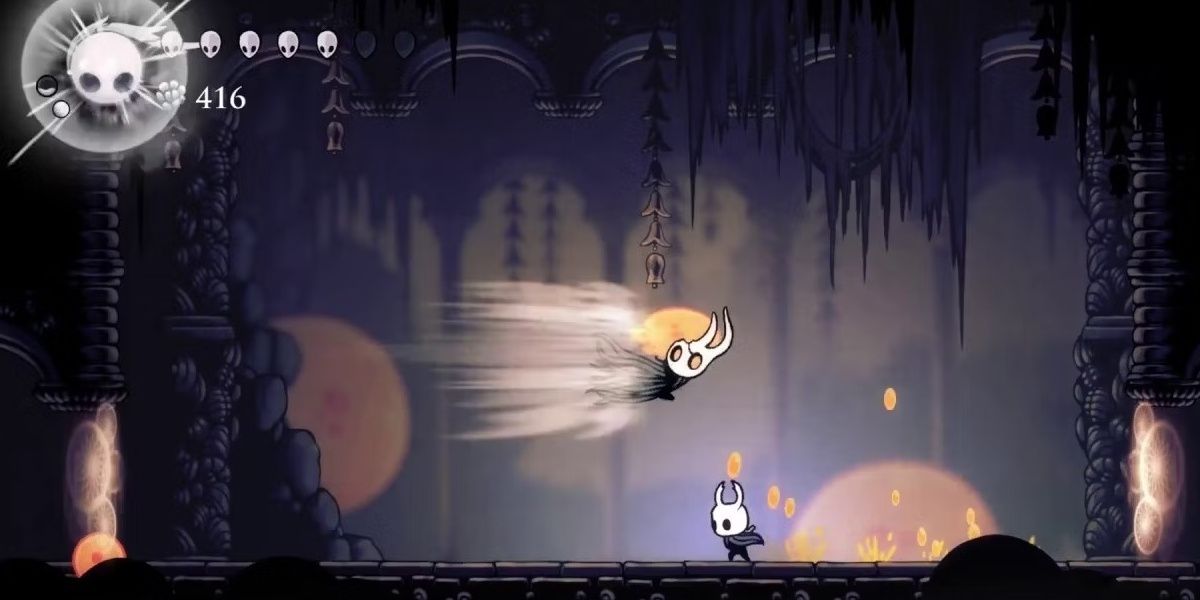 Hollow Knight Fighting Infected Lost Kin