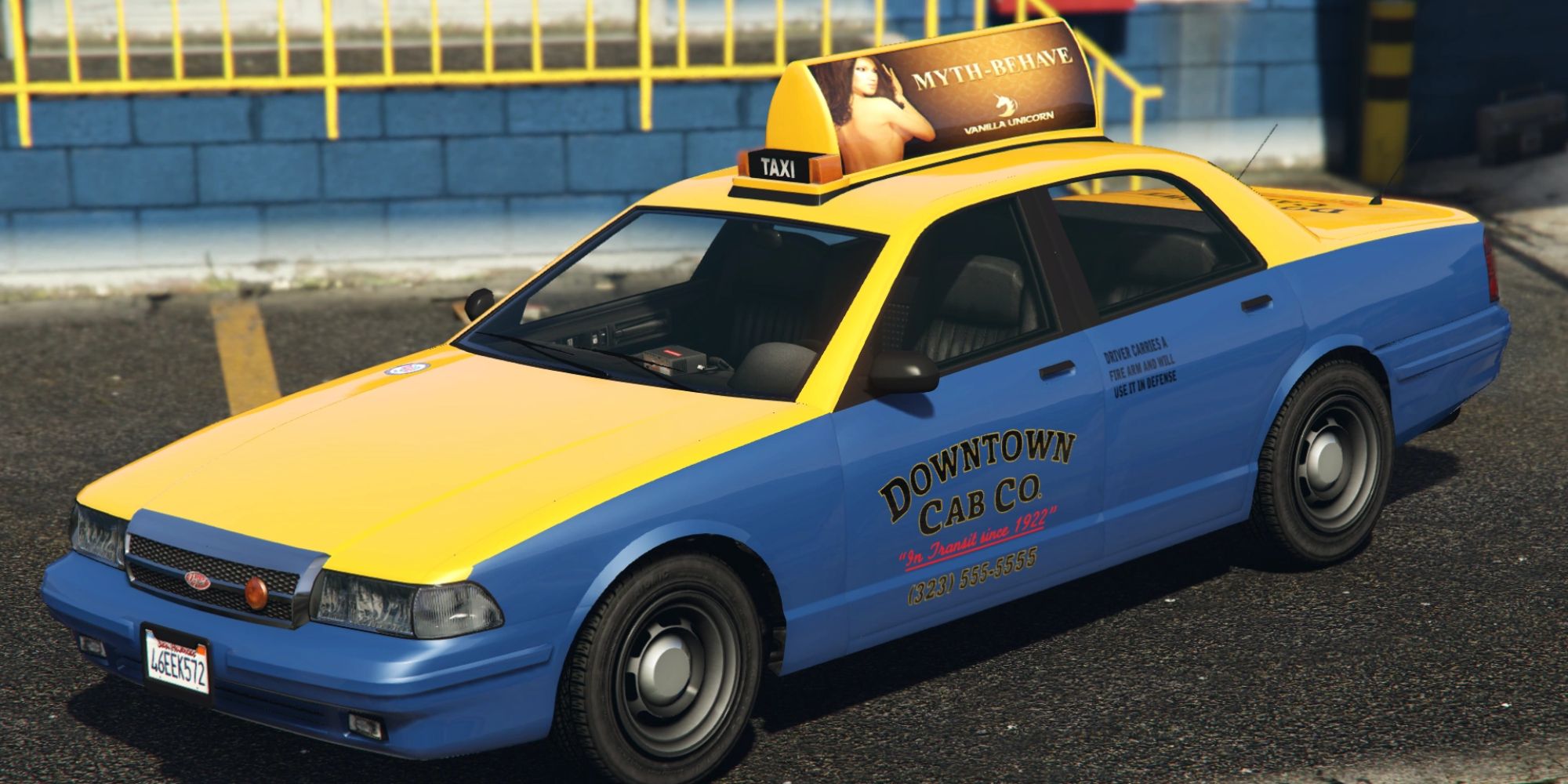 Grand Theft Auto 5 Screenshot Of Taxi