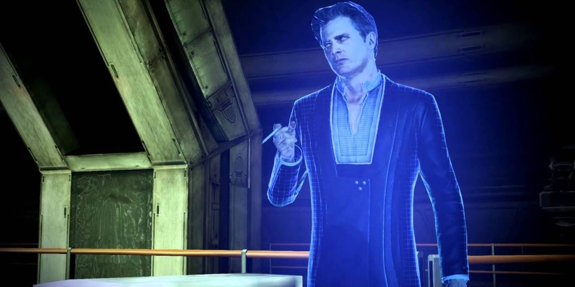 Most Mysterious Characters In Gaming   Hologram Of The Illusive Man 