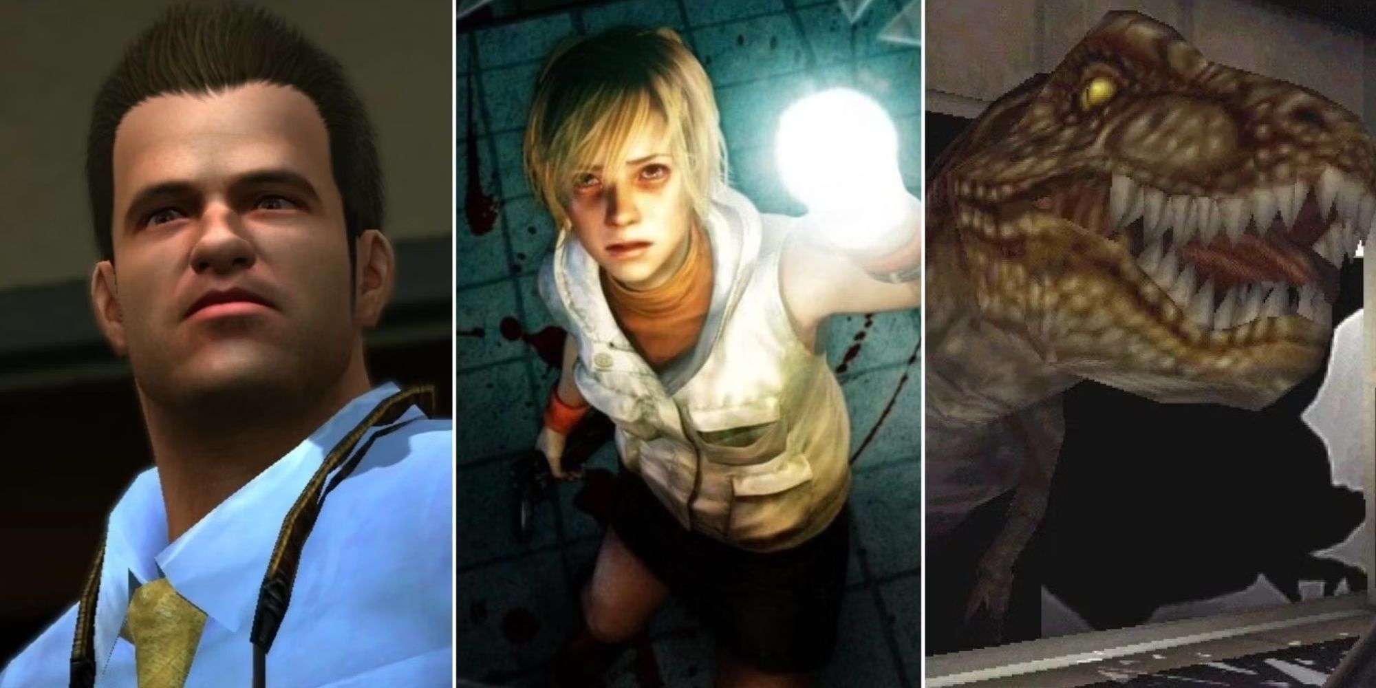 footage from Dead Rising, Silent Hill, and Dino Crisis
