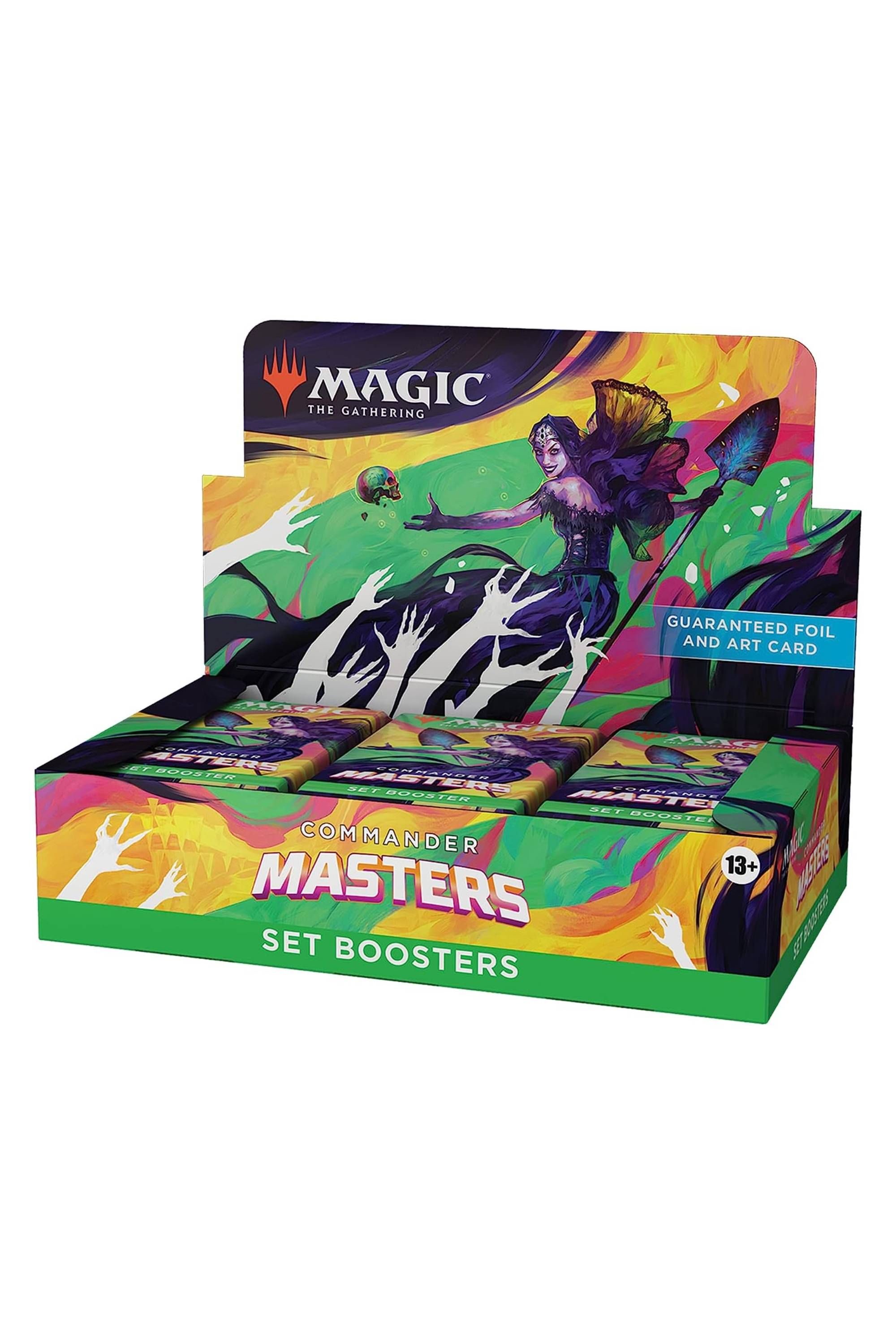 معاملات روز پرایم آمازون برای Magic: The Gathering 16 جعبه تقویت کننده مجموعه Magic The Gathering Commander Masters
