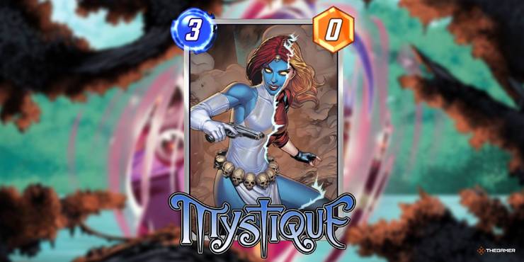 Marvel Snap Card Mystique