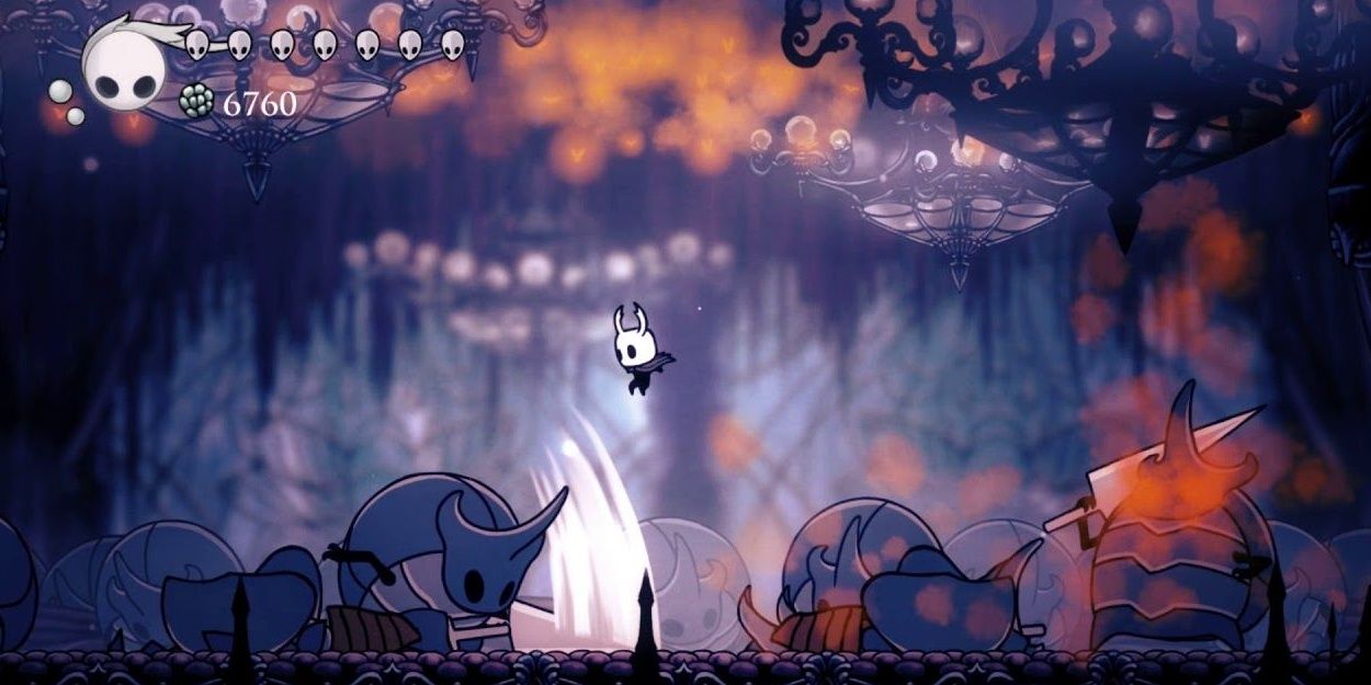 Hollow Knight Fighting Watcher Knights Infected