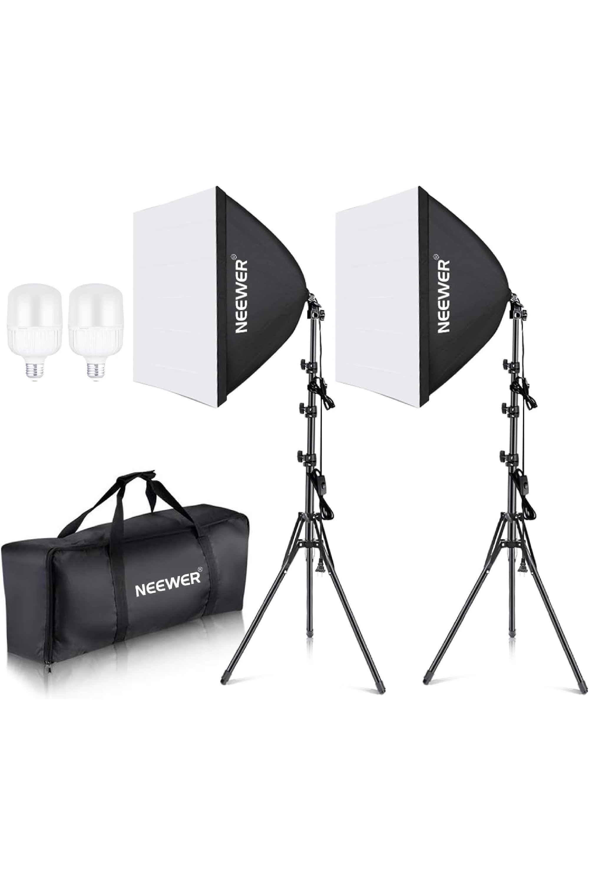 Neewer 700W äquivalentes Softbox-Beleuchtungsset