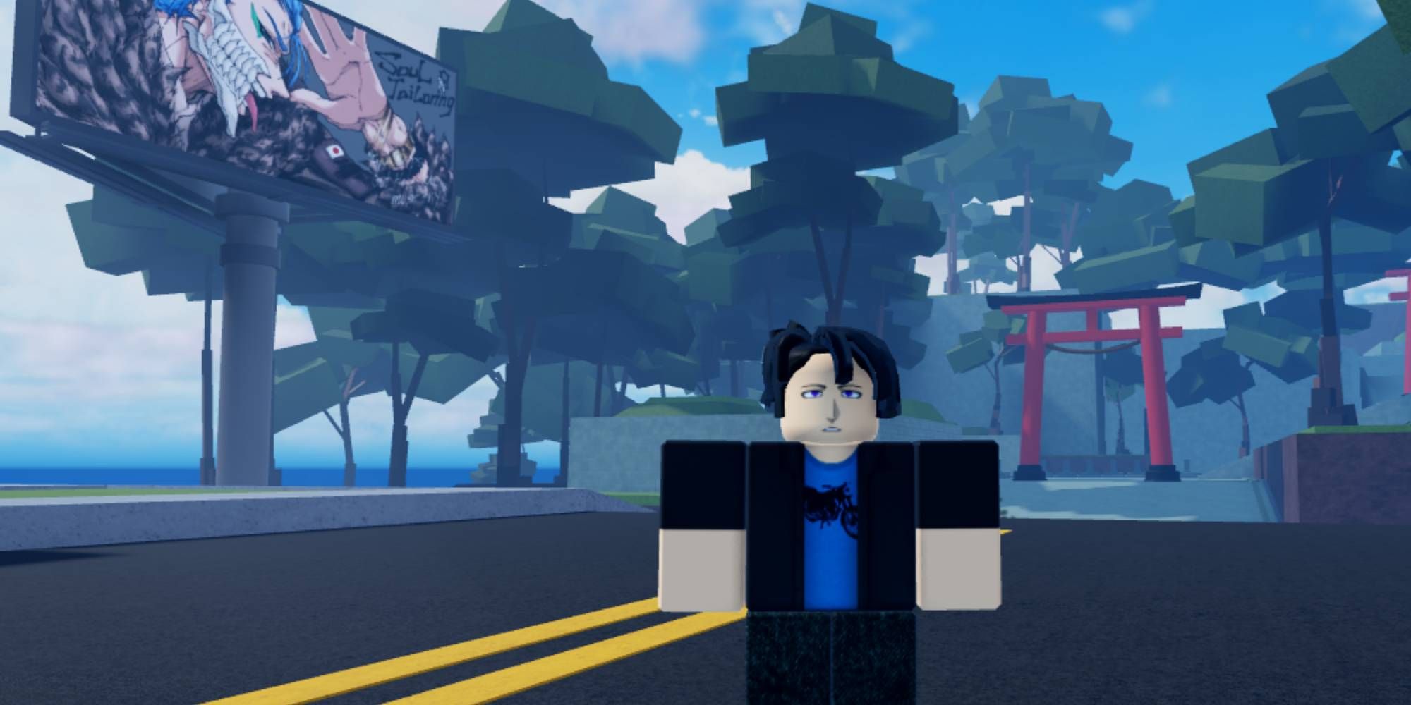 Roblox avatar in intense battle