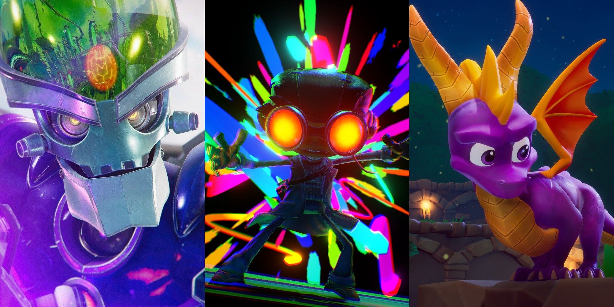 PS4 and PS5 3D Platformer Spyro, Psychonauts 2, and Ratchet and Clank