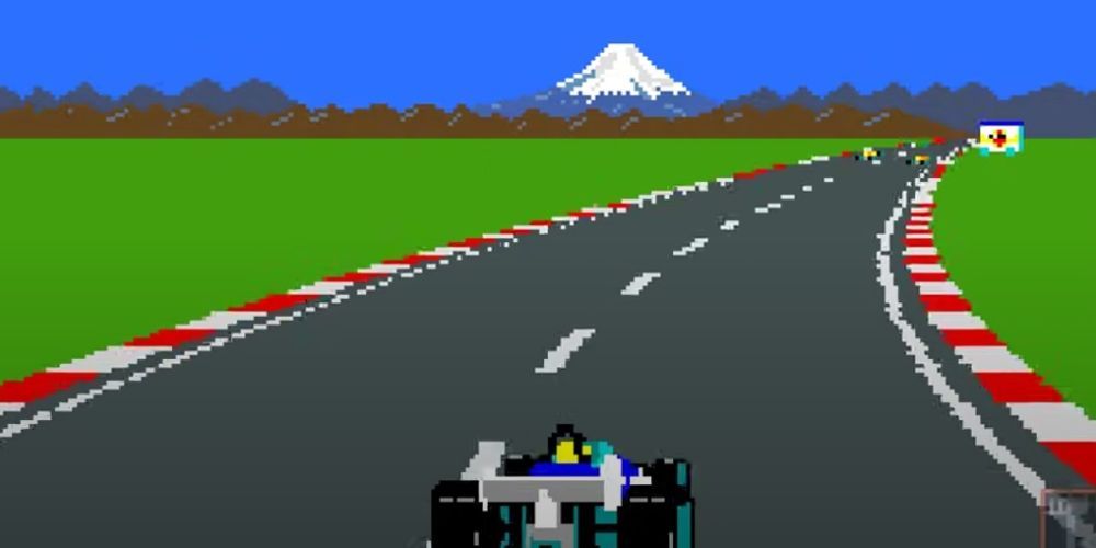 Racing in the Fuji Speedway