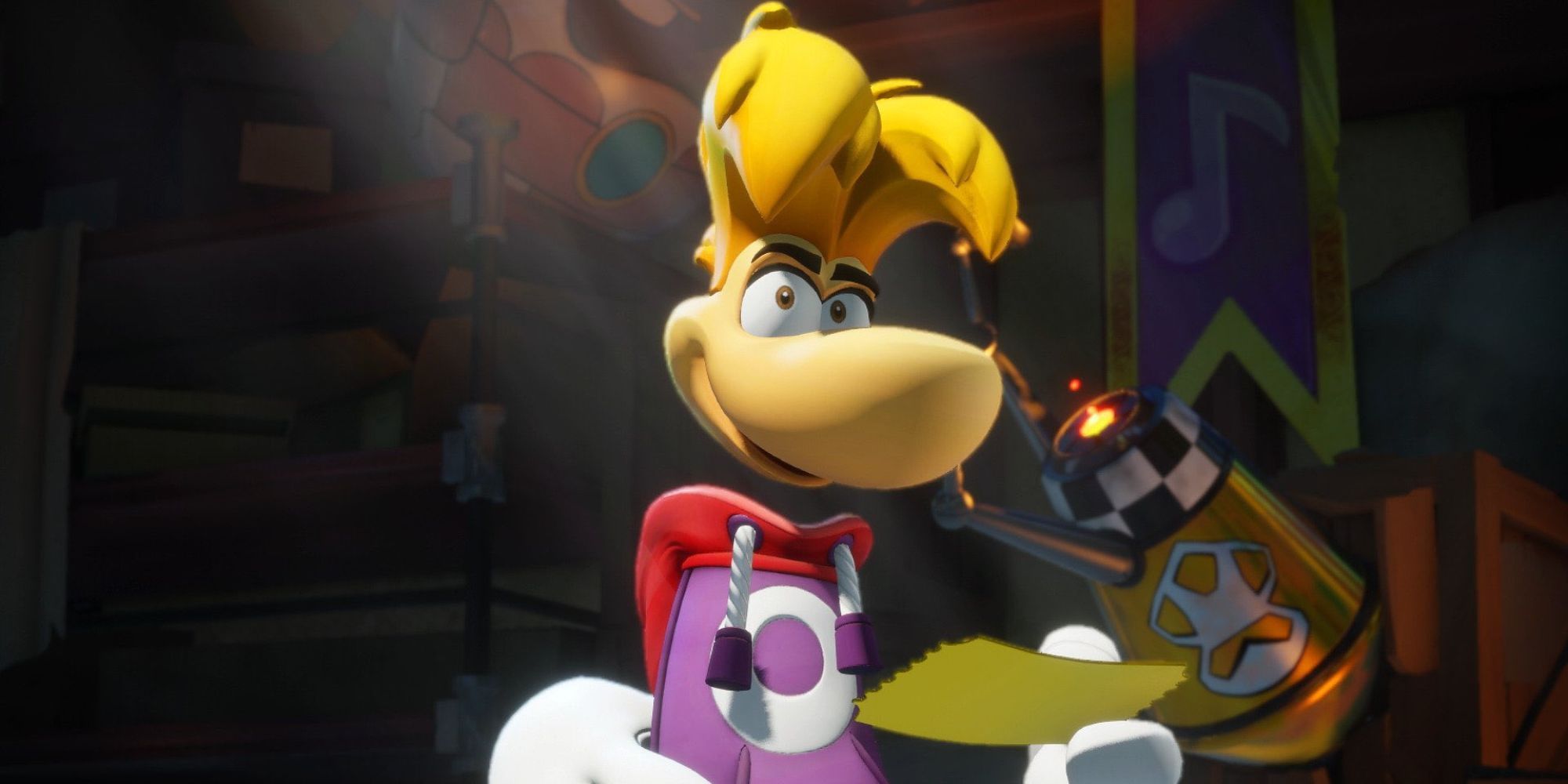 Rayman in the Mario + Rabbids: Sparks of Hope DLC.