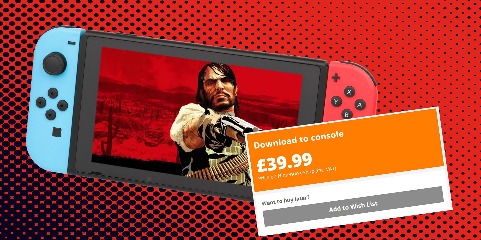 Red Dead Redemption - Compatível com Nintendo Switch