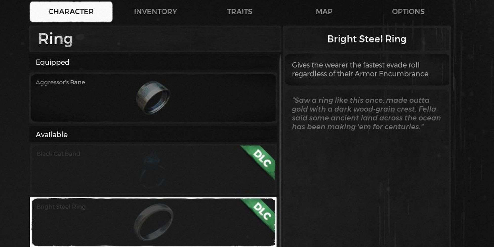 Remnant From The Ashes: The Bright Steel Ring Item Description