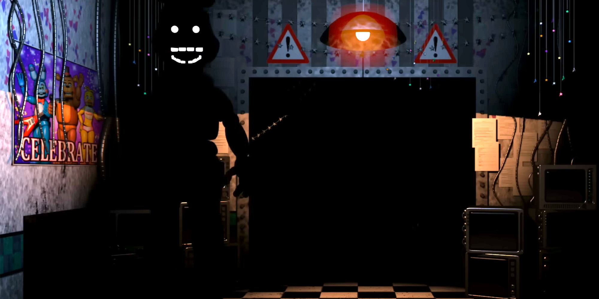 Five Nights At Freddy's 2 - Shadow Bonnie In The Corner Of The Office 