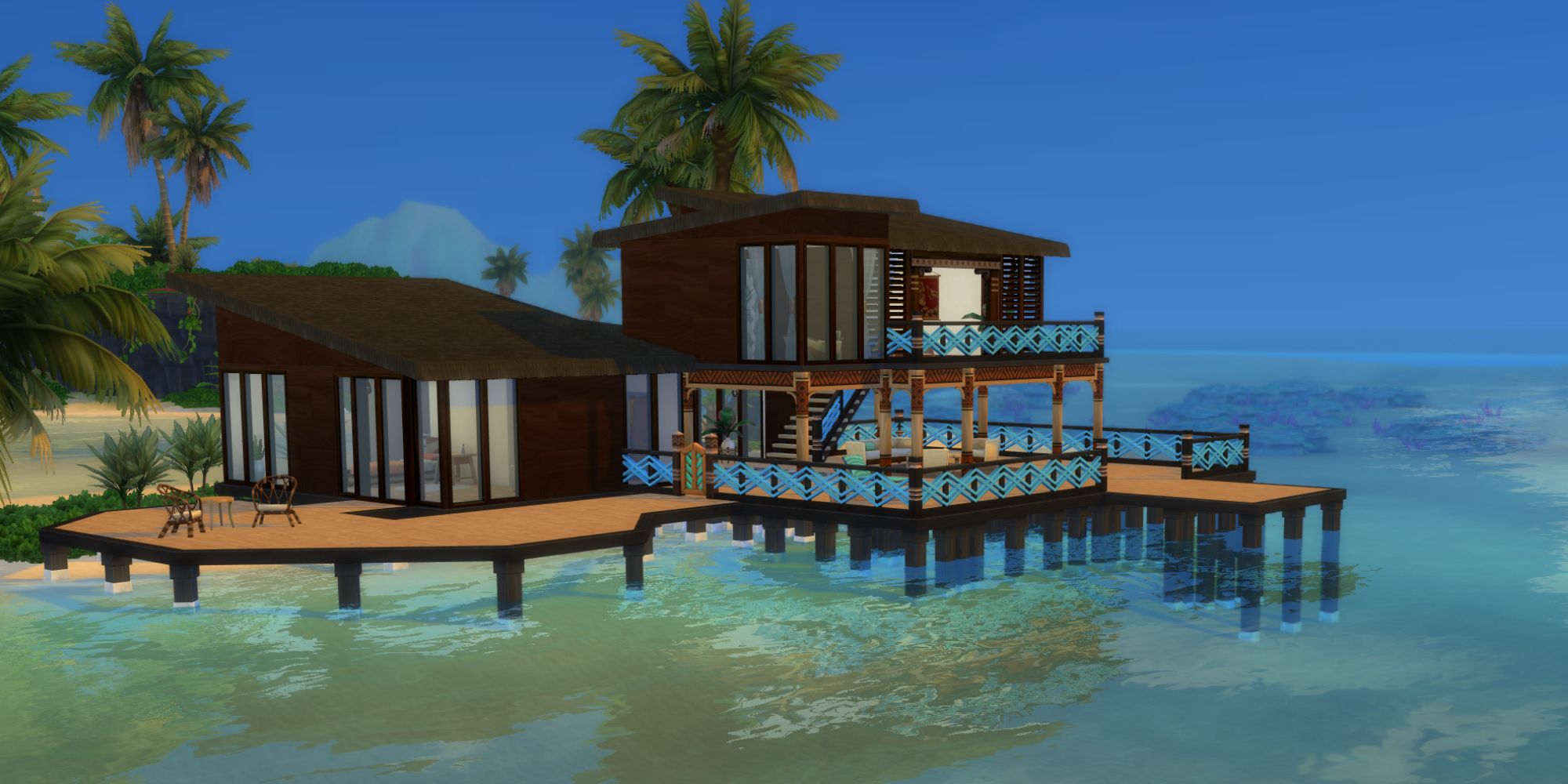 Sims 4 beach house in sulani