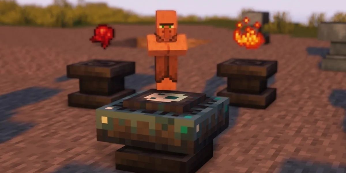 Minecraft Magical Mod Spirit Villager Summoning Pedestal