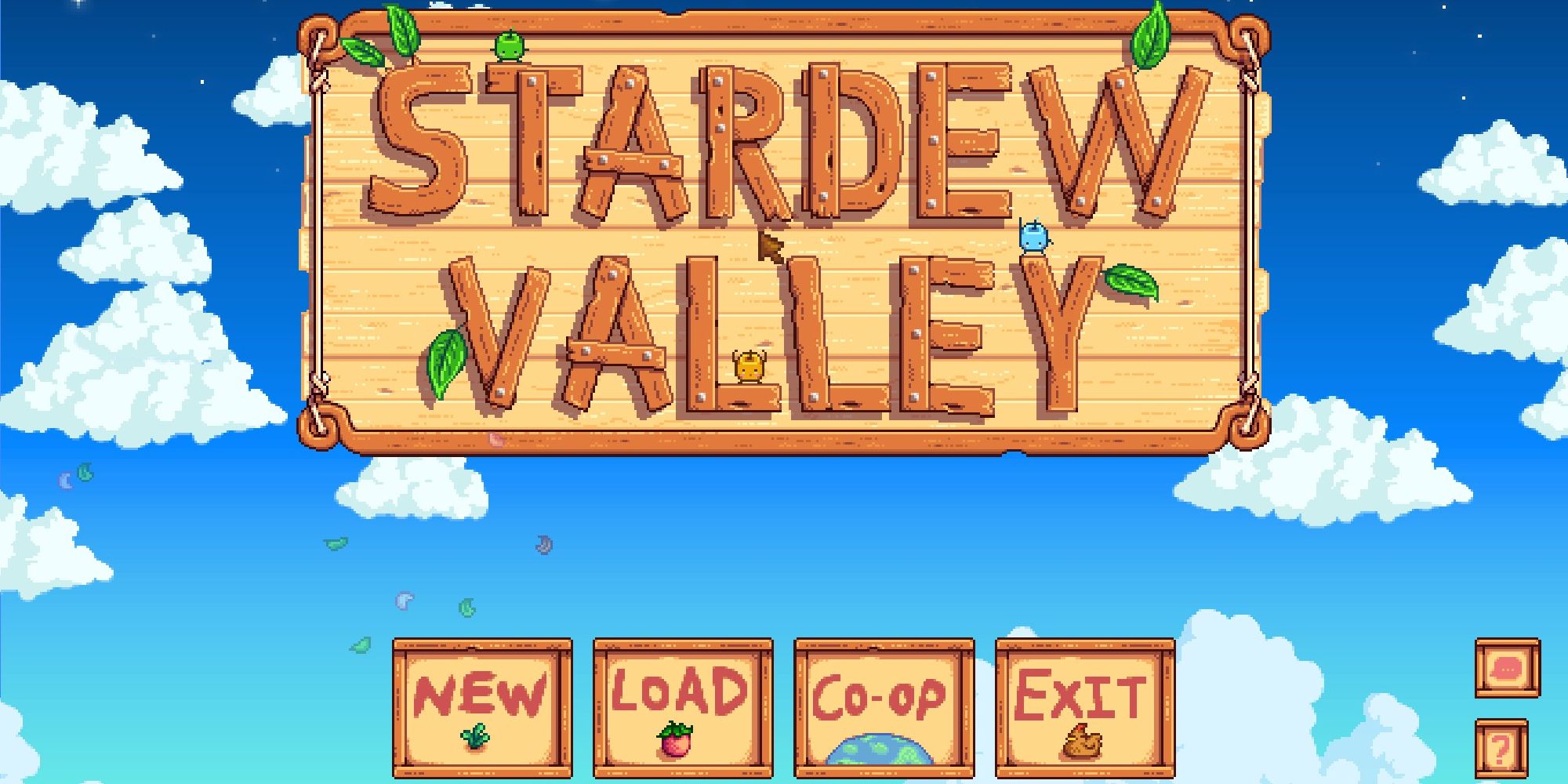stardew valley title screen