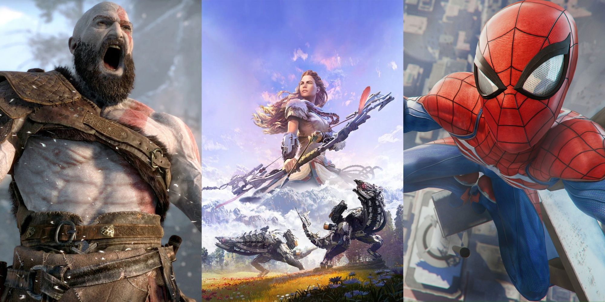 The Best PlayStation Protagonists: Kratos, Aloy, and Spider-Man